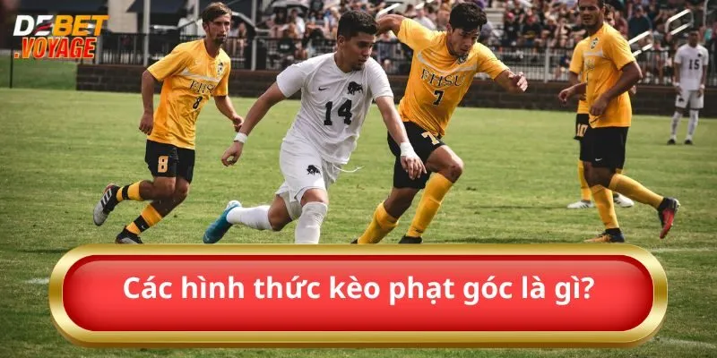 Các hình thức kèo phạt góc là gì?