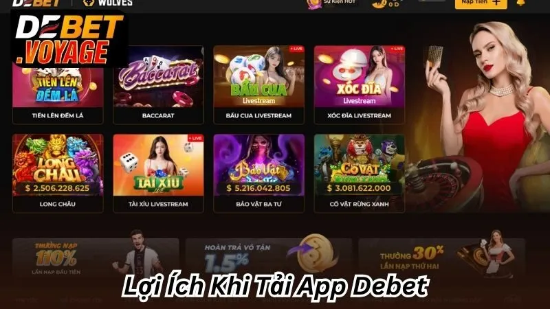 Tải App Debet - Ứng Dụng Cá Cược Xanh Chín Top Đầu Châu Âu 1 Lợi Ích Khi Tải App Debet