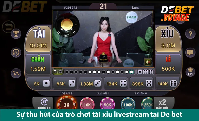 Chinh phục tài xỉu livestream với 3 bí kíp cược đỉnh cao trên De bet